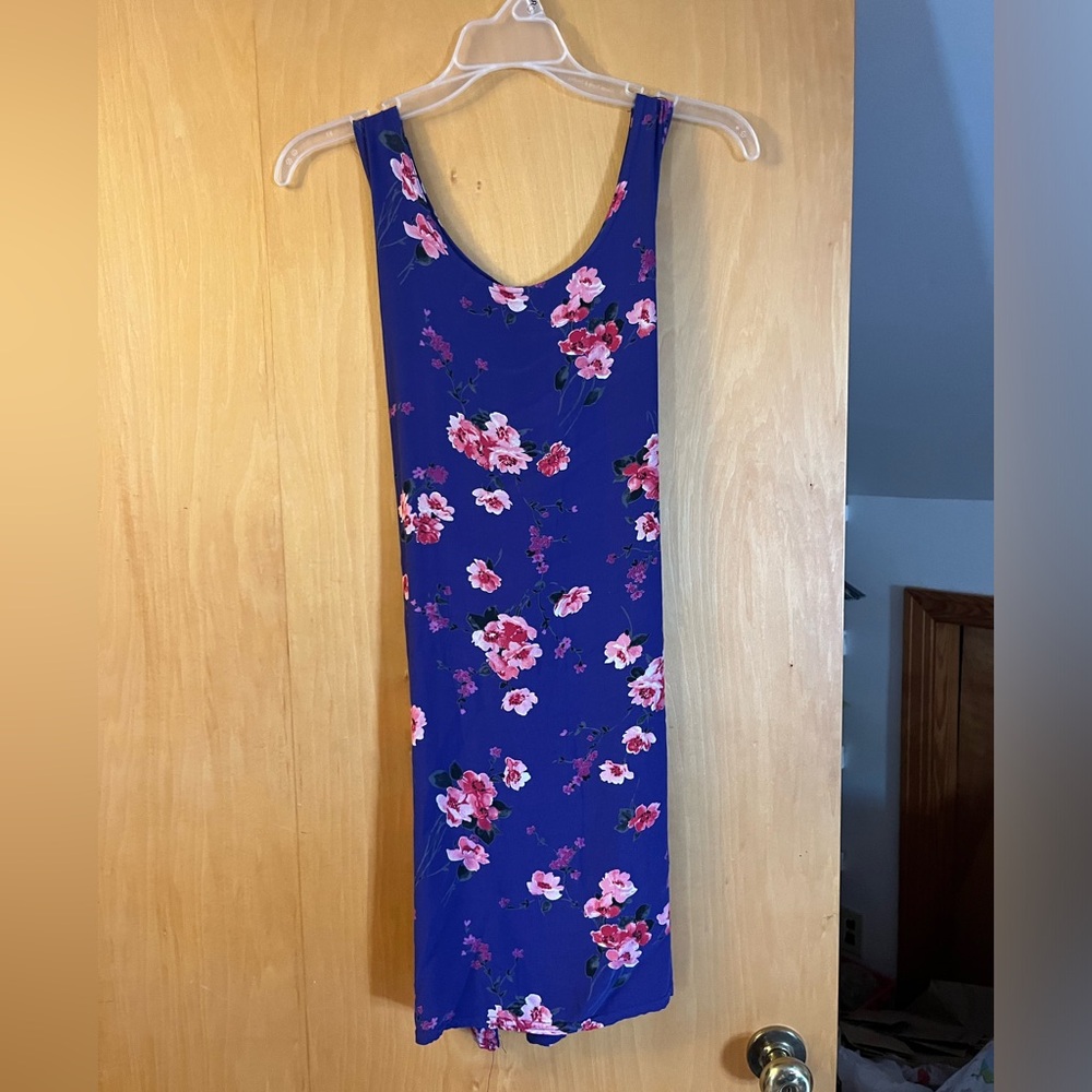 Floral Tie Back dress